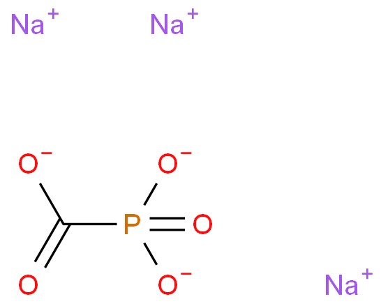膦甲酸钠化学结构式