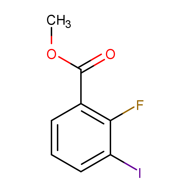 2-氟-3-碘苯甲酸甲酯 CAS号:1260830-14-5科研及生产专用 高校及研究所支持货到付款