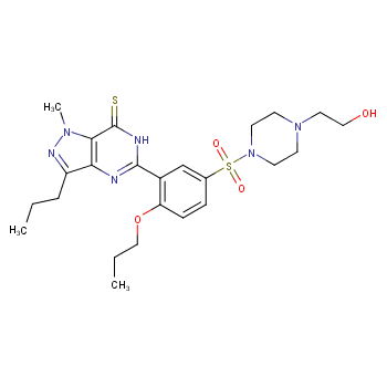 丙氧苯基硫代羟基豪莫西地那非/479073-90-0