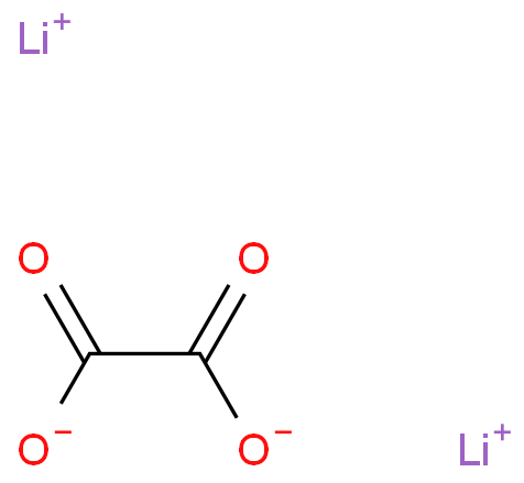 草酸锂化学结构式