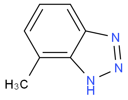 甲基苯并三氮唑化学结构式