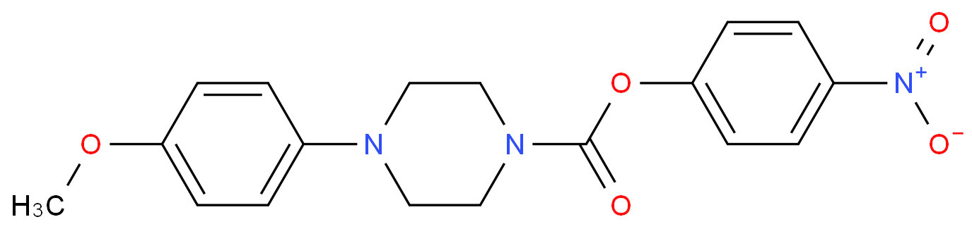 4-硝基苯基 4-(4-甲氧基苯基)哌嗪-1-甲酸酯/1338574-93-8
