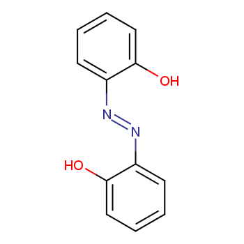 2,2'-二羟基偶氮苯化学结构式