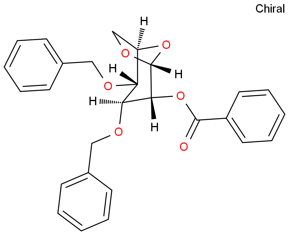 benzoic acid [(1R,2R,3S,4R,5R)-2,3-bis(phenylmethoxy)-6,8-dioxabicyclo[3.2.1]octan-4-yl] ester