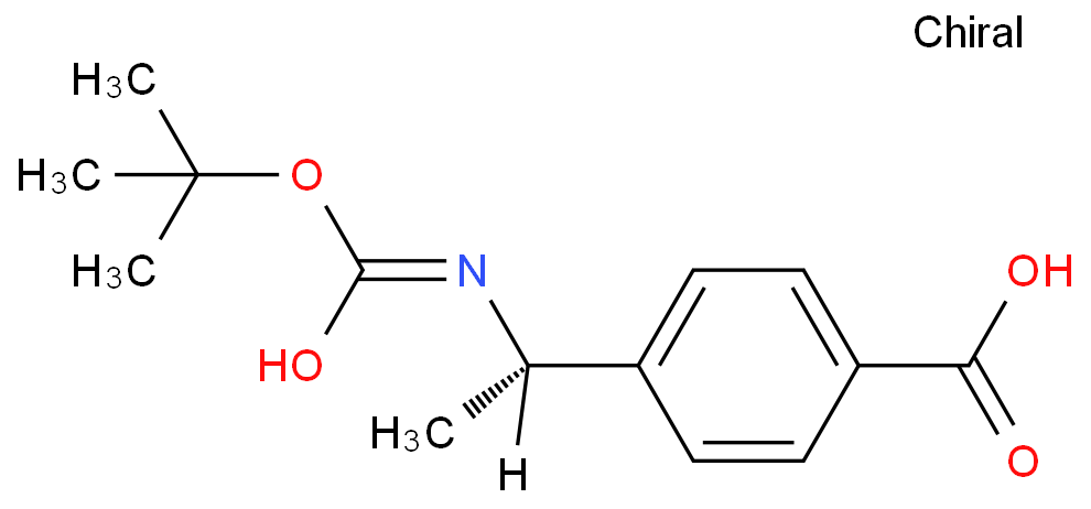 (S)-4-(1-BOC-AMINO-ETHYL)-BENZOIC ACID