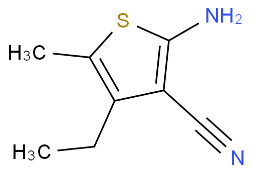 2-AMINO-4-ETHYL-5-METHYL-3-THIOPHENECARBONITRILE