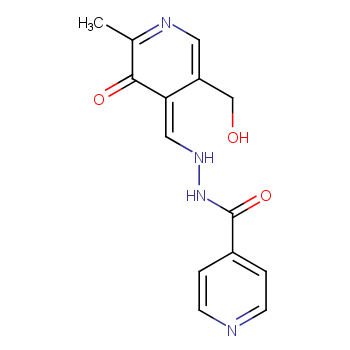 Pyridoxal isonicotinoyl hydrazone