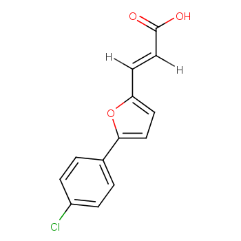 3-[5-(4-Chlorophenyl)furan-2-yl]acrylic acid