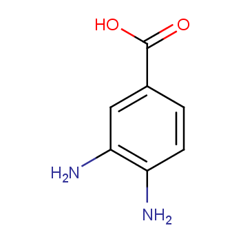 3,4-二氨基苯甲酸 产品图片