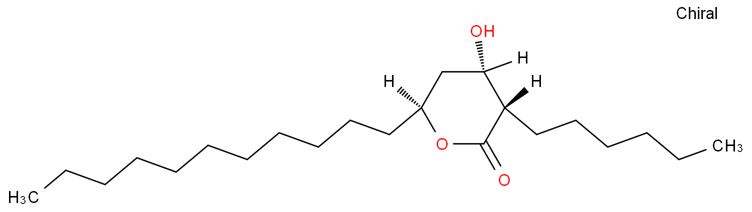 (3S,4S,6S)-3-Hexyl-3,4,5,6-tetrahydro-4-hydroxy-6-undecyl-2H-pyran-2-one