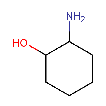 (1R,2R)-(-)-2-氨基环己醇化学结构式