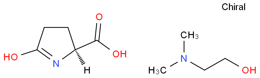 5-oxo-L-proline, compound with 2-(dimethylamino)ethanol (1:1)