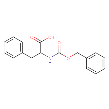 N-Cbz-L-Phenylalanine structure