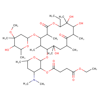 Erythromycin ethylsuccinate 1264-62-6  