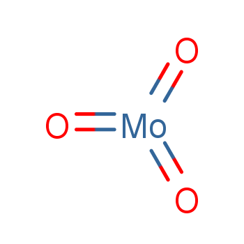 Molybdenum trioxide structure
