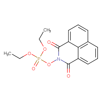 (1,3-dioxobenzo[de]isoquinolin-2-yl) diethyl phosphate