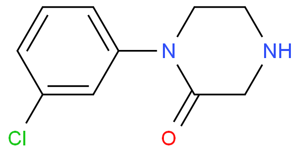 1-(3-CHLORO-PHENYL)-PIPERAZIN-2-ONE