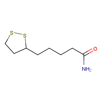 DL-5-(1,2-Dithiolan-3-yl)valeramide
