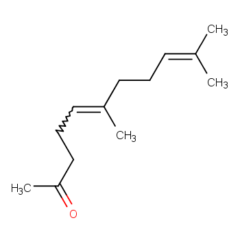 香叶基丙酮化学结构式