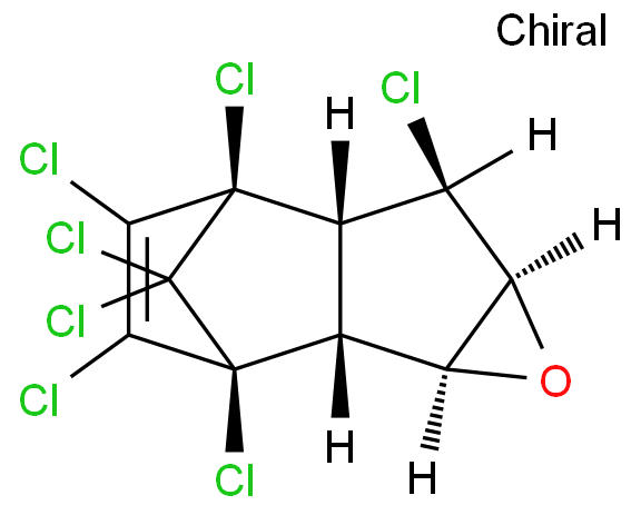 2,5-Methano-2H-indeno[1,2-b]oxirene,2,3,4,5,6,7,7-heptachloro-1a,1b,5,5a,6,6a-hexahydro-,(1aR,1bS,2R,5S,5aR,6S,6aR)-rel-  