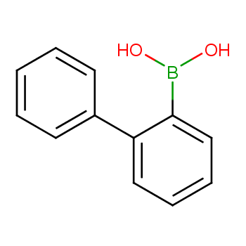 2-联苯硼酸化学结构式
