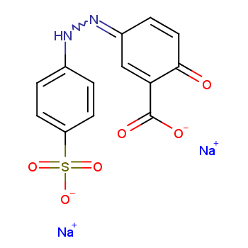 酸性媒介黄10化学结构式