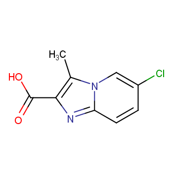 6-氯-3-甲基咪唑并[1,2-a]吡啶-2-羧酸/1159831-22-7