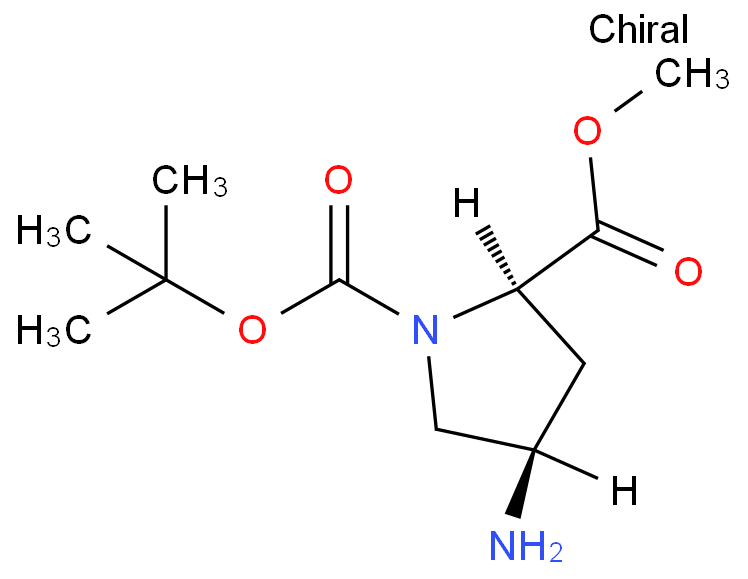 Methyl (2R,4R)-1-Boc-4-aMinopyrrolidine-2-carboxylate