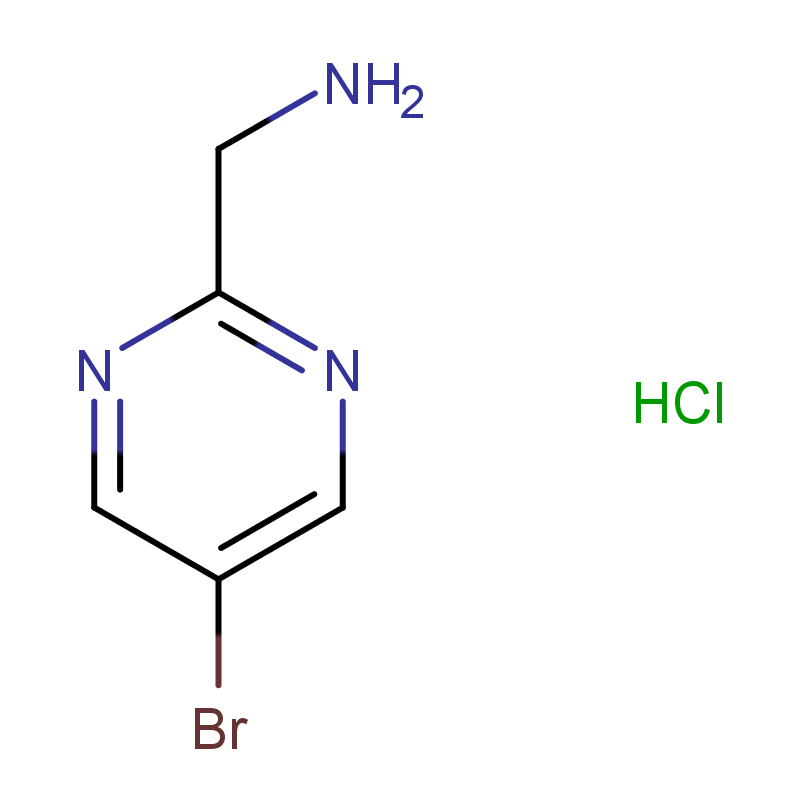 (5-溴嘧啶-2-基)甲胺盐酸盐 CAS号:1240594-62-0科研及生产专用 高校及研究所支持货到付款