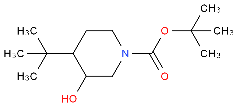 TERT-BUTYL 4-TERT-BUTYL-3-HYDROXYPIPERIDINE-1-CARBOXYLATE