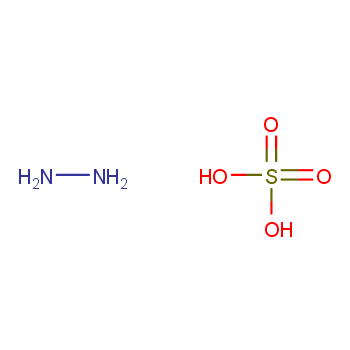Hydrazine sulfate structure