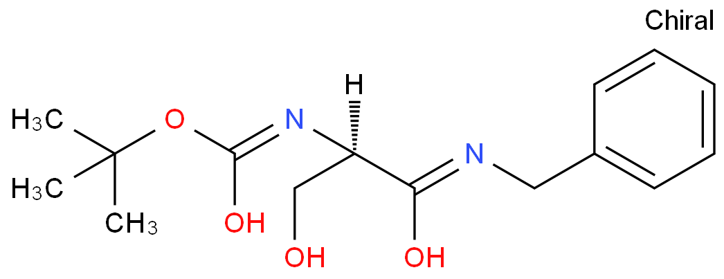(R)-(1-(苄基氨基)-3-羟基-1-氧代丙-2-基)氨基甲酸叔丁酯