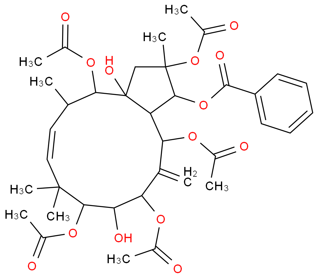 Jatrophane 6 structure