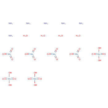 七钼酸铵化学结构式