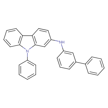 N-(3-联苯基)-9-苯基咔唑-2-胺CAS号1807712-44-2；光电材料优势供应