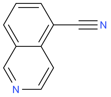 5-氰基异喹啉化学结构式