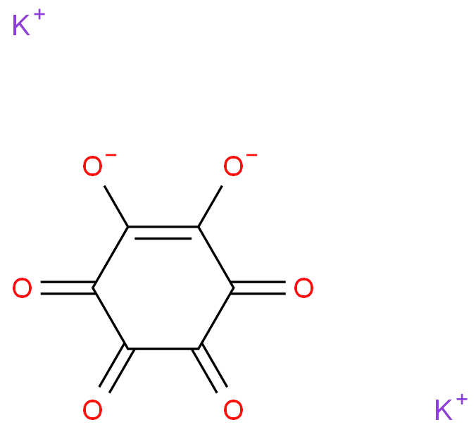 玫瑰红酸二钾盐化学结构式