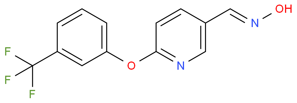 6-[3-(TRIFLUOROMETHYL)PHENOXY]NICOTINALDEHYDE OXIME