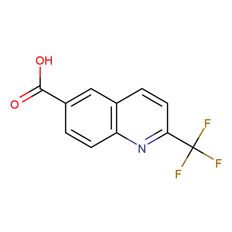 2-三氟甲基喹啉-6-羧酸 CAS号:952182-51-3科研及生产专用 高校及研究所支持货到付款