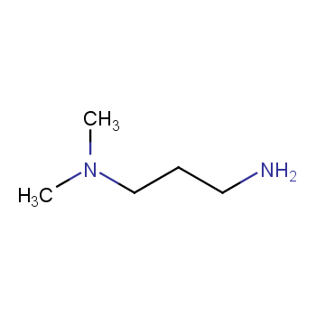 N,N-二甲基-1,3-二氨基丙烷化学结构式