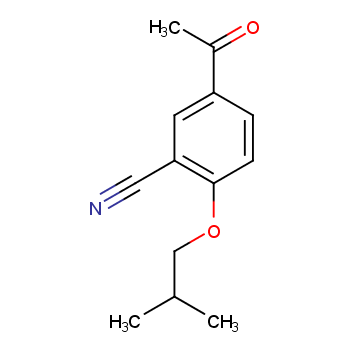 1-(3-cyano-4-isobutoxyphenyl)ethanone