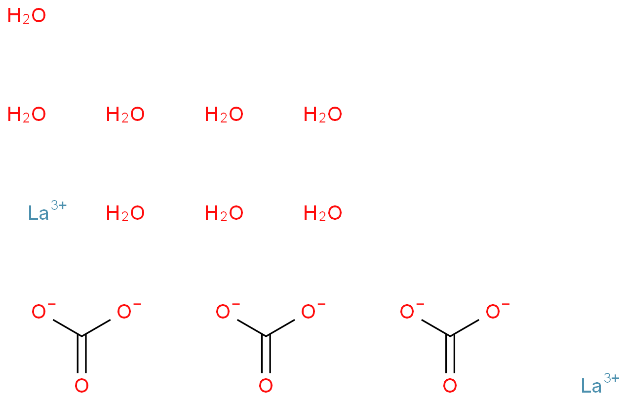 碳酸镧(III)八水合物
