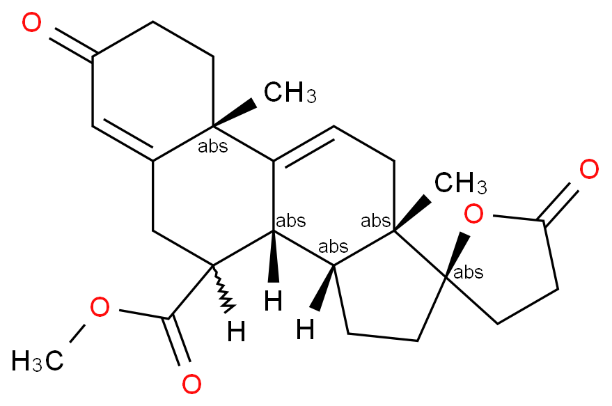 (7a,17a)-17-Hydroxy-3-oxo-pregna-4,9(11)-diene-7,21-dicarboxylicacid g-lactone methyl ester  