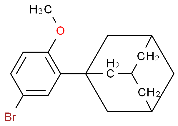 1-(5-溴-2-甲氧基苯基)金刚烷，CAS号：104224-63-7现货直销产品