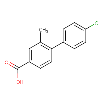 4-(4-chlorophenyl)-3-methylbenzoic acid