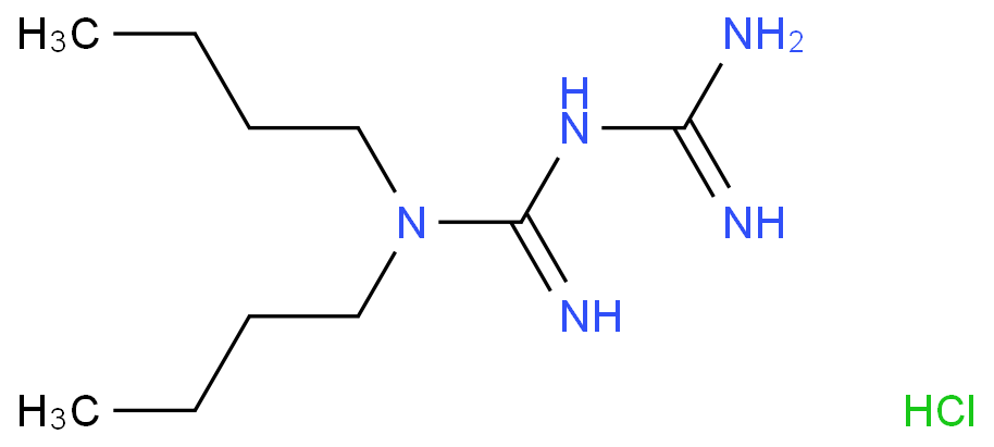 Imidodicarbonimidicdiamide, N,N-dibutyl-, hydrochloride (1:1)  