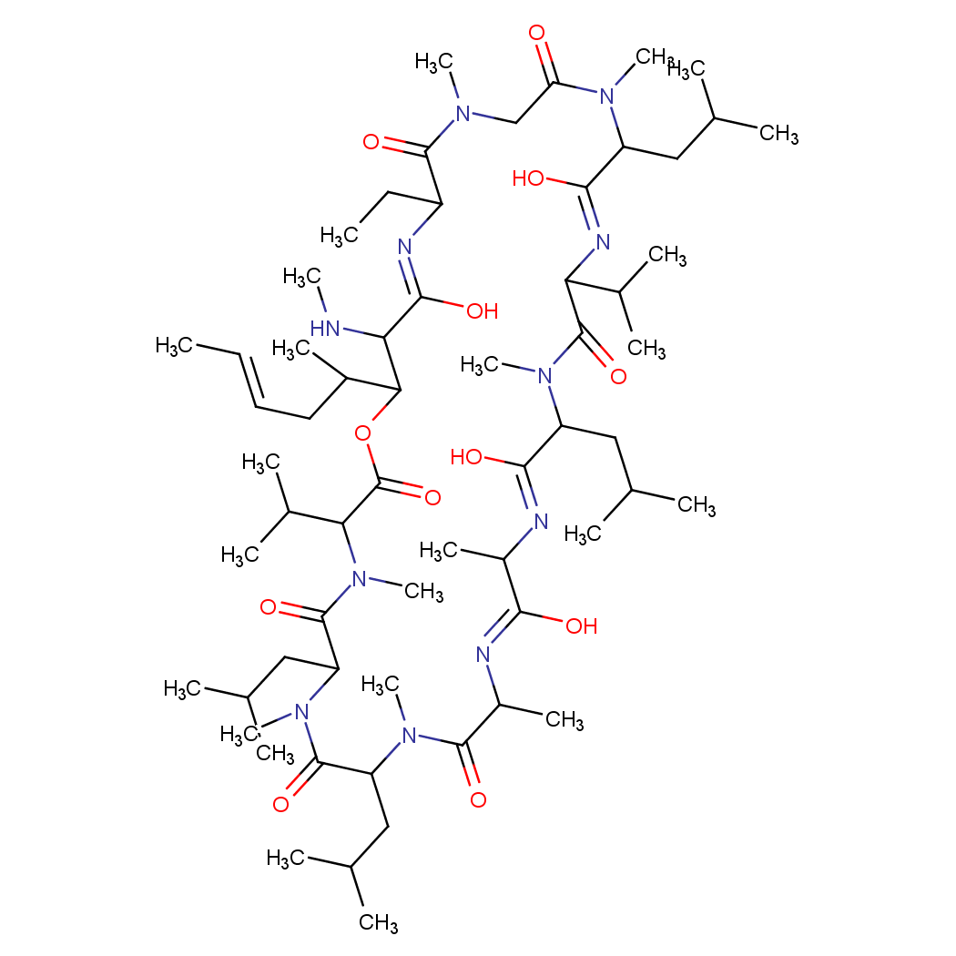 异环孢素A杂质 CAS:59865-16-6 产品图片