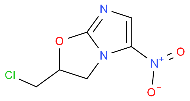 Imidazooxazole,2-(chloromethyl)-dihydro-5-nitro-