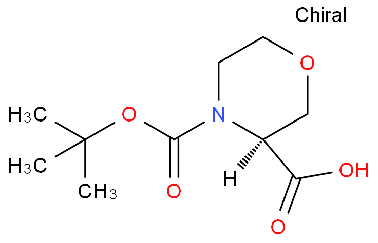 (3s)-3,4-吗啉二羧酸4-叔丁酯，CAS号：783350-37-8现货直销产品