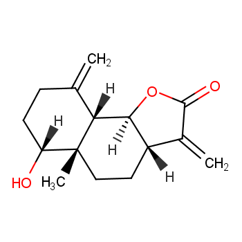 喘诺木烯内酯化学结构式